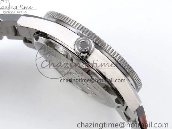 0103 Seamaster 300 Heritage VSF 1:1 Best Edition Blue Dial on SS Bracelet A8912 Super Clone Packable 7716